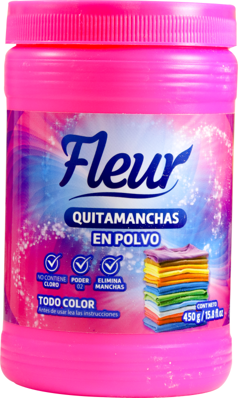 Quitamanchas Fleur Polvo Ropa Color *450G