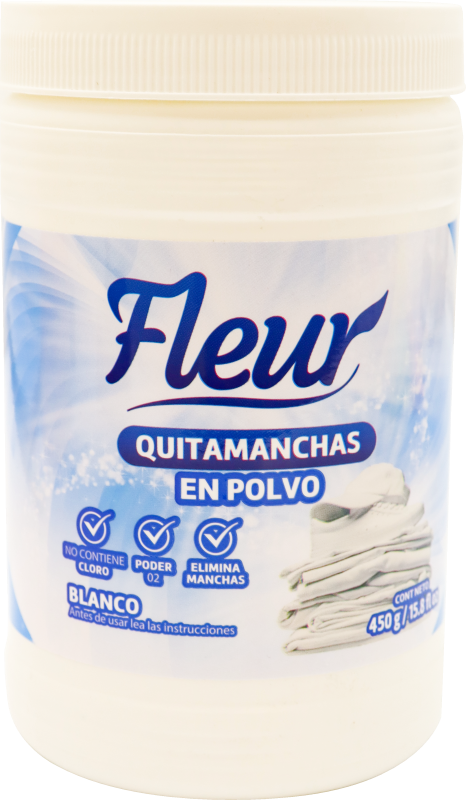 Quitamanchas Fleur Polvo Ropa Blanca*450G