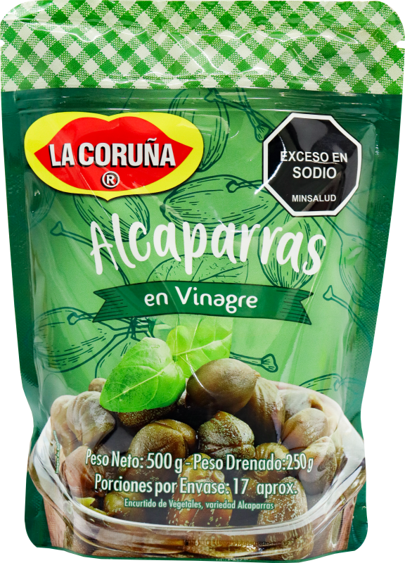Alcaparras La Coruna*500G Vinagre D/P