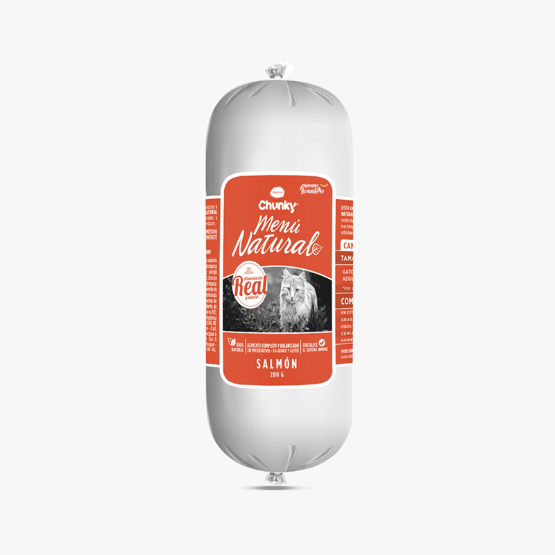 Alimento Chunky*200G Gato Salmon