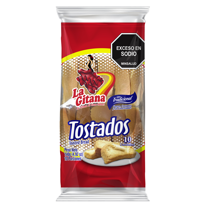 Tostada Gitana*22G*10Und