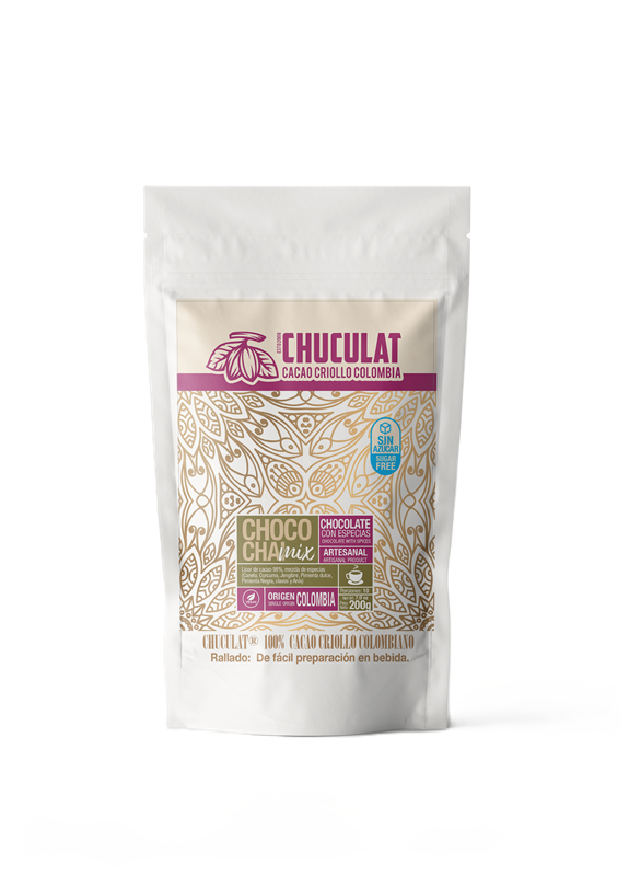 Chocolate Chuculat 100% Cacao Con Especias*200G
