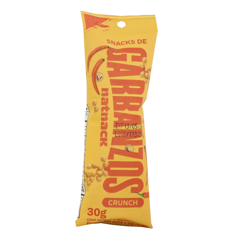 Snack Natnack*30G Garbanzo Picante Cru