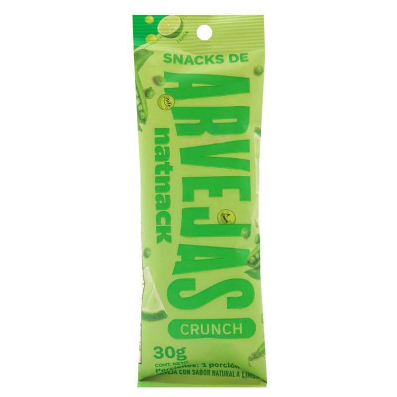 Snack Natnack*30G Arveja Crunch