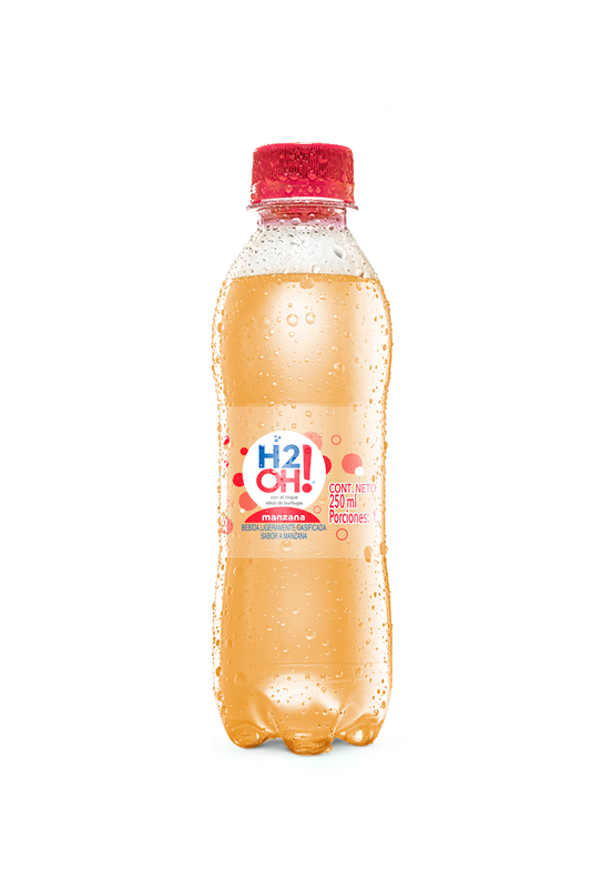 Agua H2Oh*250Ml Manzana