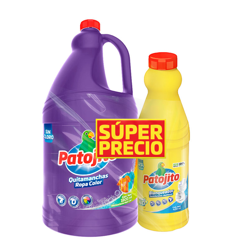 Desman Patojito*1800Ml R/Color+Blanq*450