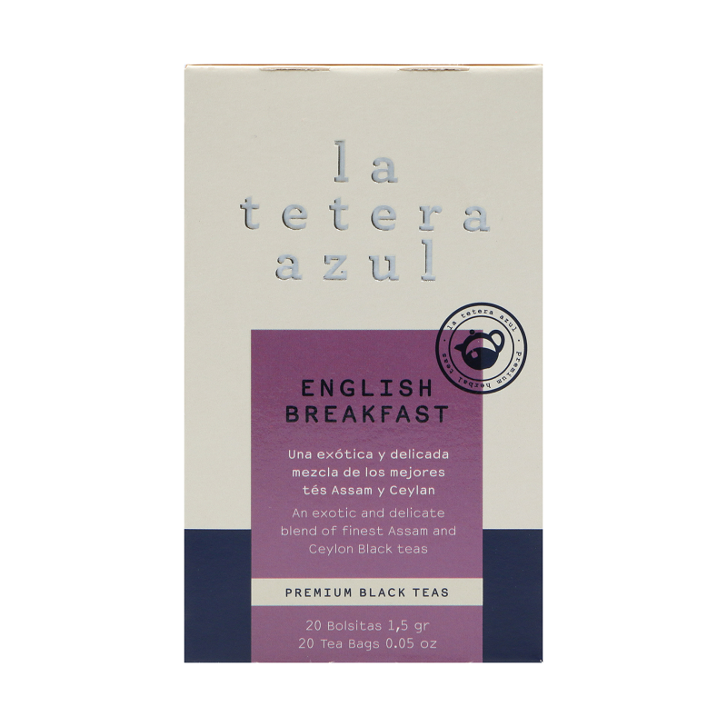 Te La Tetera Azul*1.5G*20Und English Bre