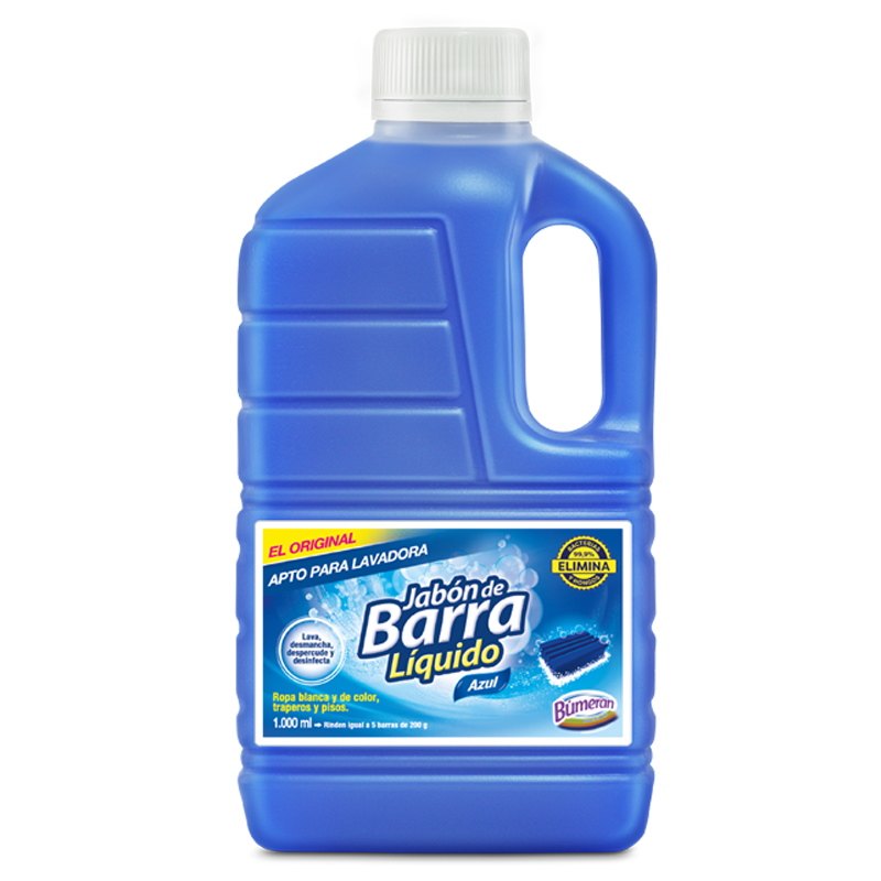 Jabon Bumeran*1000Ml Liquido Azul