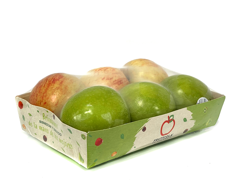 Manzana Combinada Bandeja Frutícola*6Und
