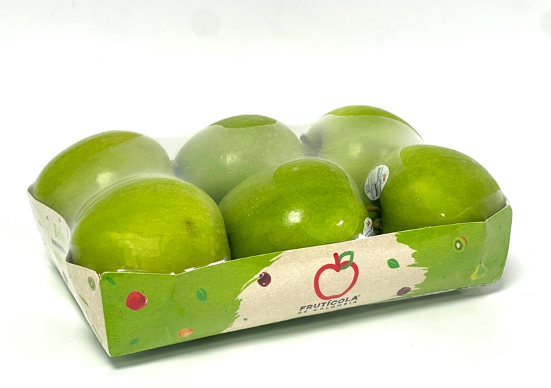 Manzana Verde Frutícola Bandeja*6Und