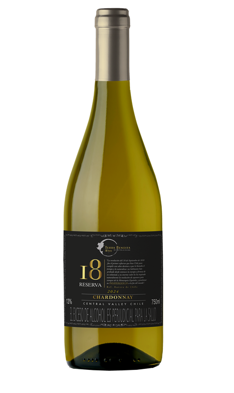 Vino I8*750Ml Chardonay Blanco Reserva