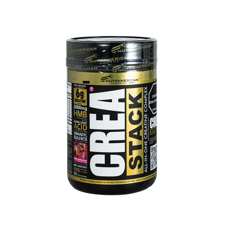 Creatina Nutramerican*600G Stack Lim/Ros