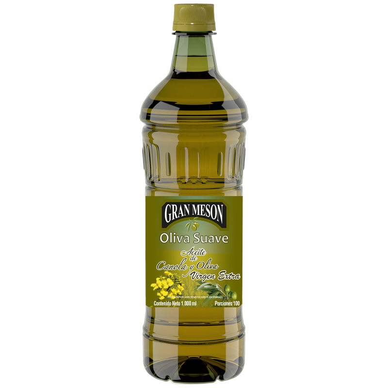 Aceite Gran Meson*1000Ml Canola/Oliva Virgen Extra