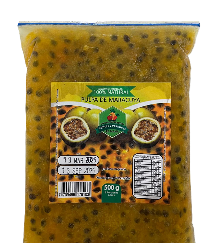 Pulpa El Mana Maracuyá*500G