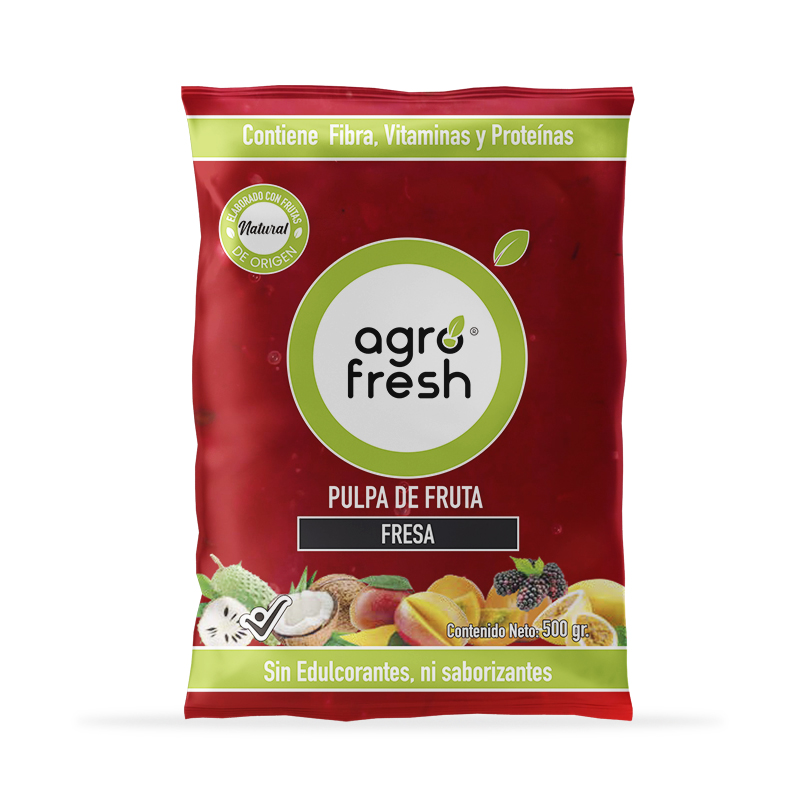 Pulpa Agrofresh*500G Fresa