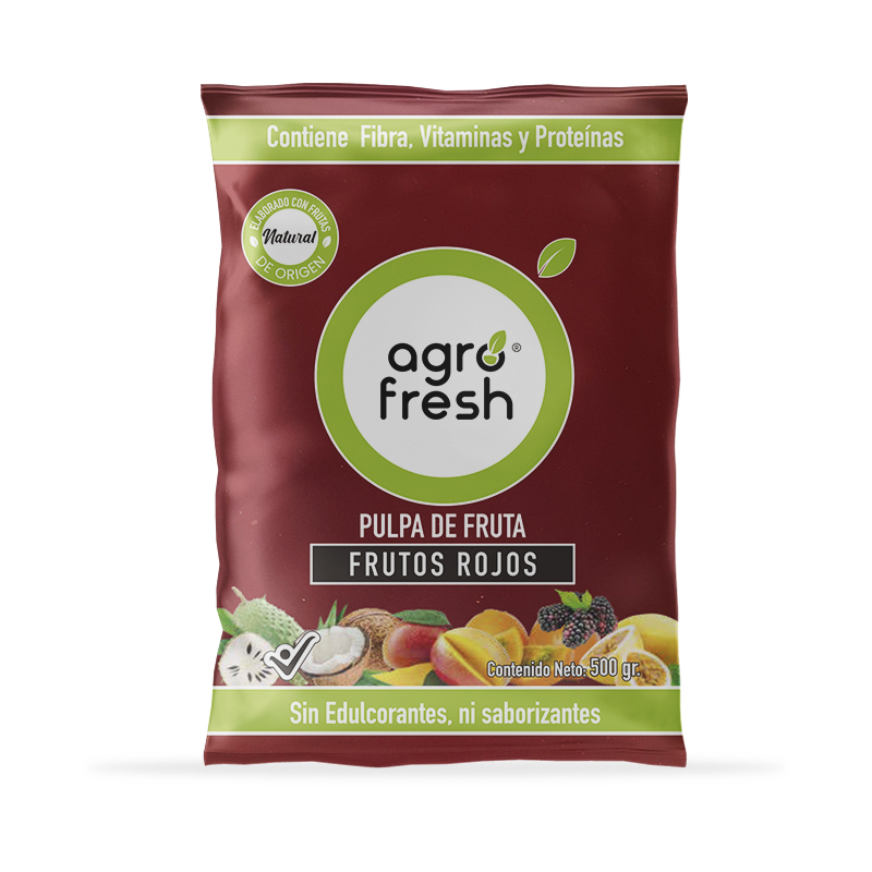 Pulpa Agrofresh Frutos Rojos *500G