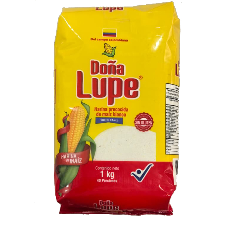 Harina Dona Lupe*1000G Maiz Blanco