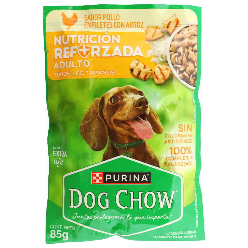 Alimento Dogchow*85G Pollo Adulto T/Tama