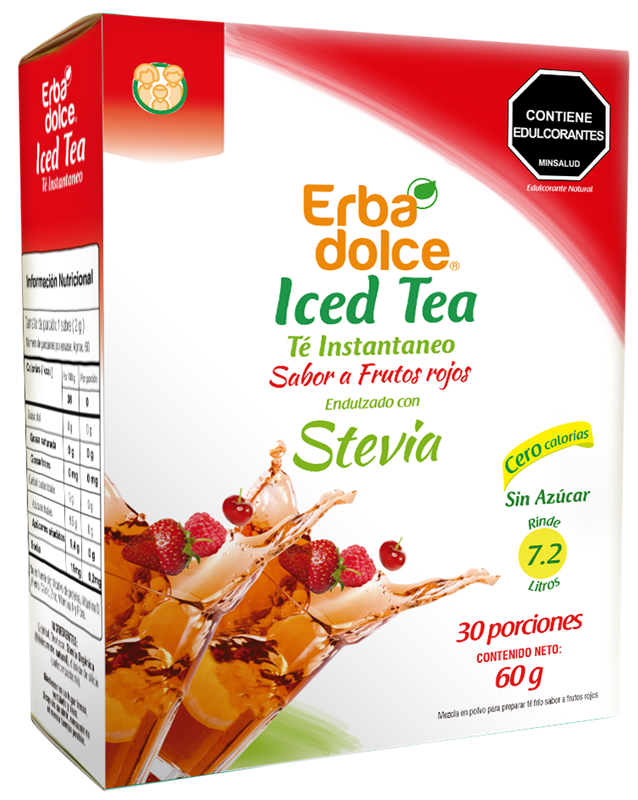 Te Erba Dolce*1G*30Und Frutos Rojos Endulzado Con Stevia