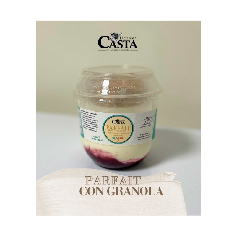 YOGURT CASTA*240g PARFAIT+GRANOLA TRADICIONAL