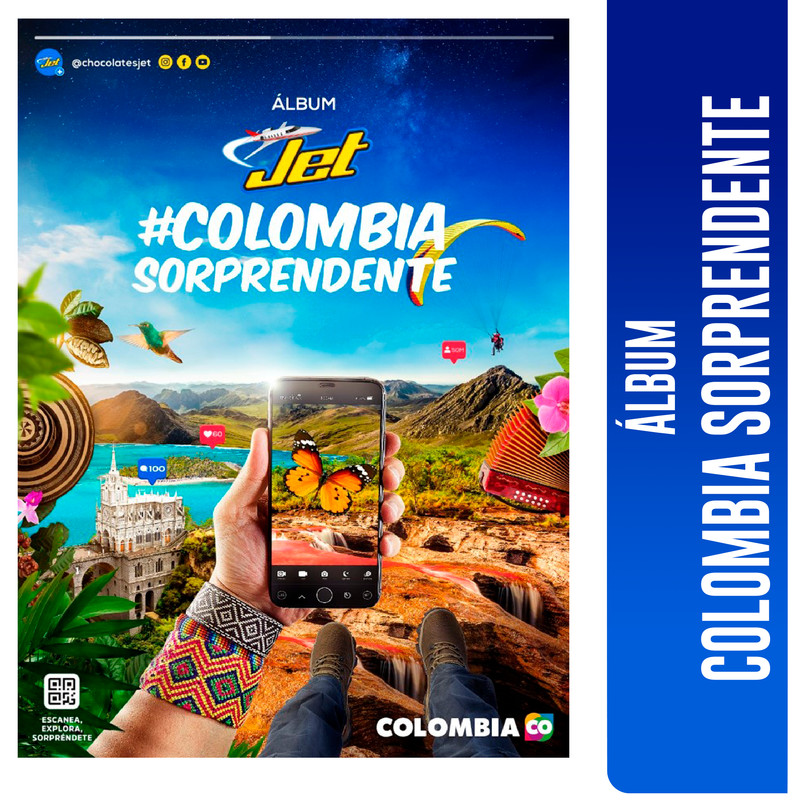 Álbum Jet Colombia Sorprendente