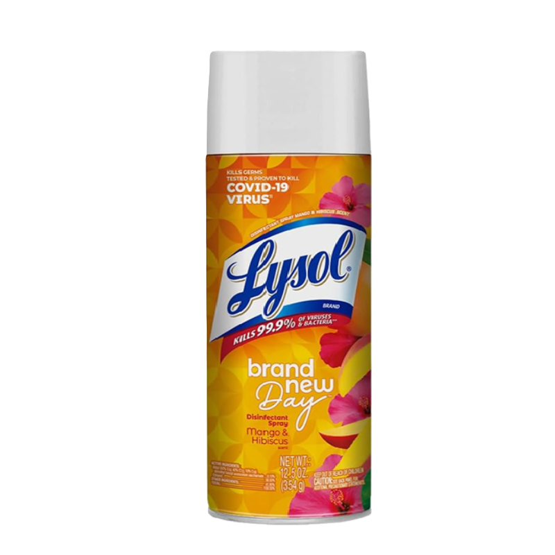 DESINFECTANTE LYSOL*370ml MANGO Y HIBISCUS