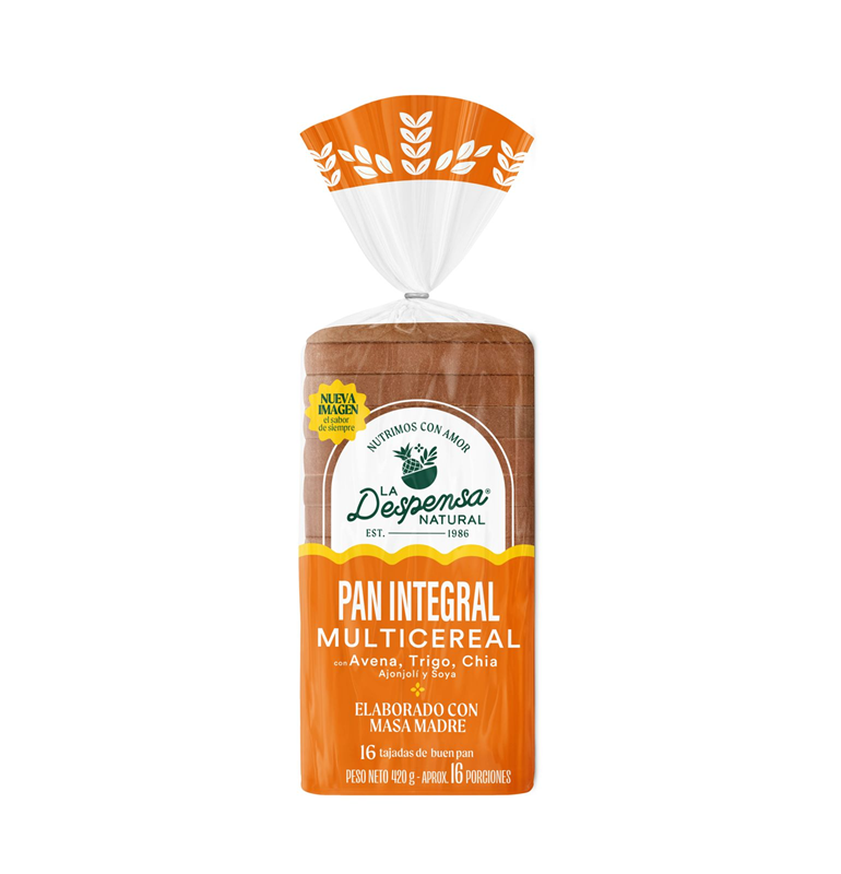 PAN LA DESPENSA*420g INTEGRAL MULTICEREAL