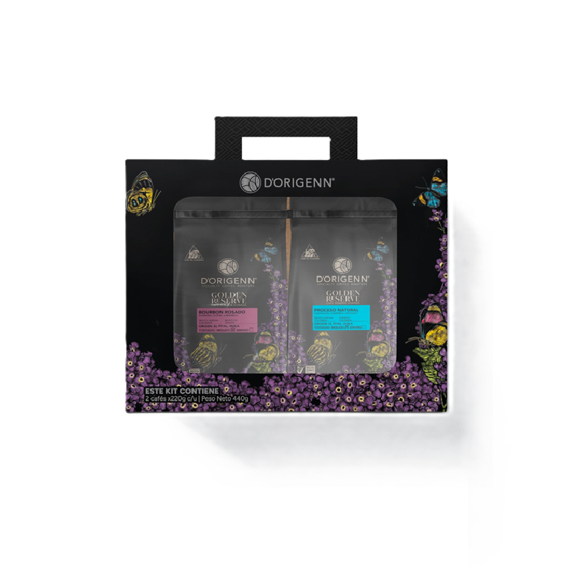 CAFE D Origenn*220g*2und Bourdon Rosado + Cafe D Origen Proceso Natural