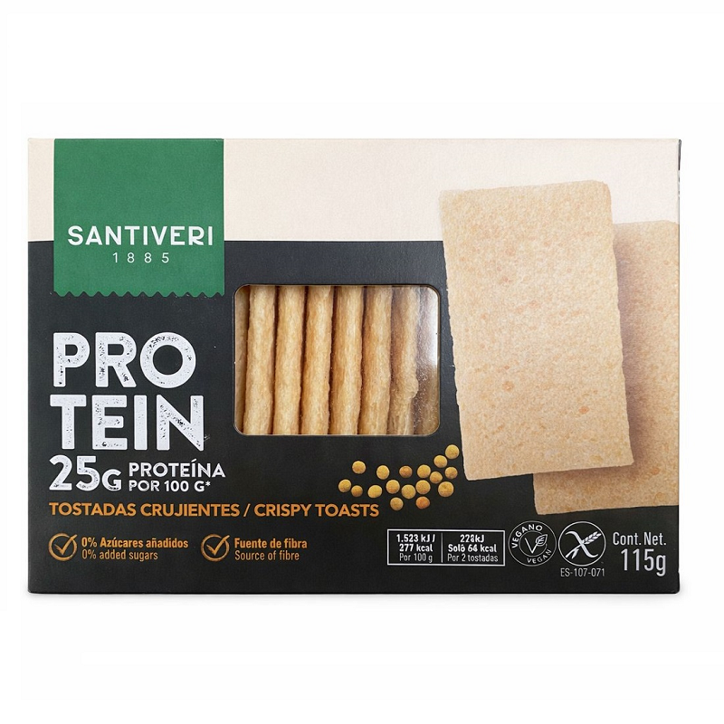 TOSTADA SANTIVERI*115g PROTEIN
