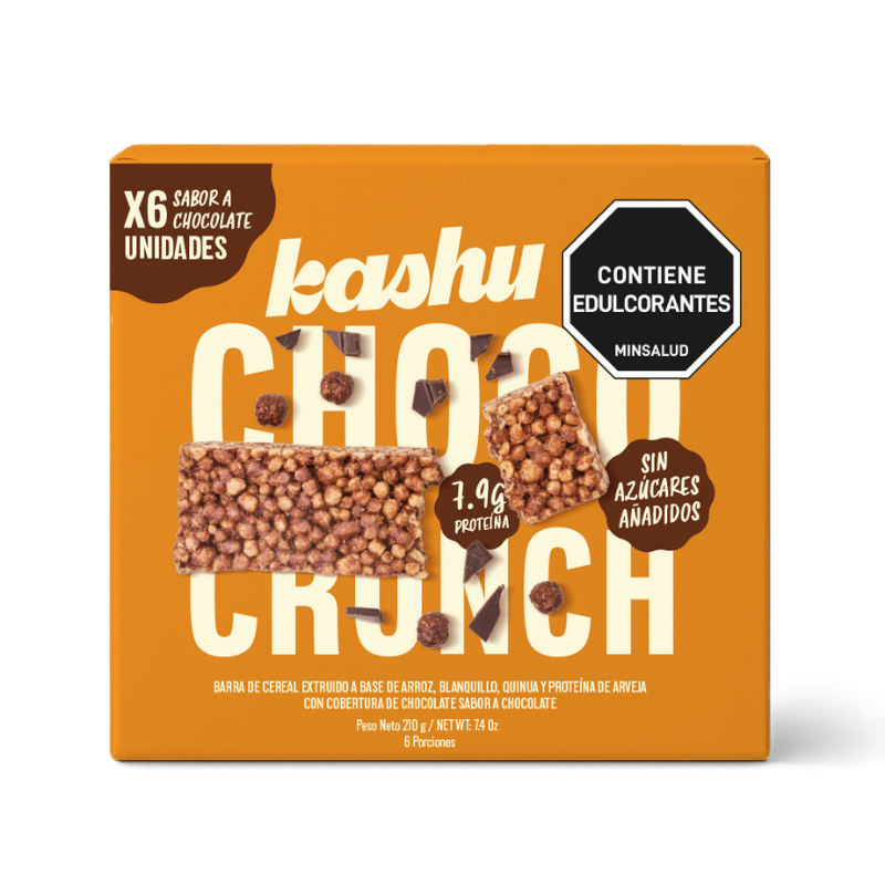 BARRA KASHU*35g*6und CEREAL CHOCOLATE
