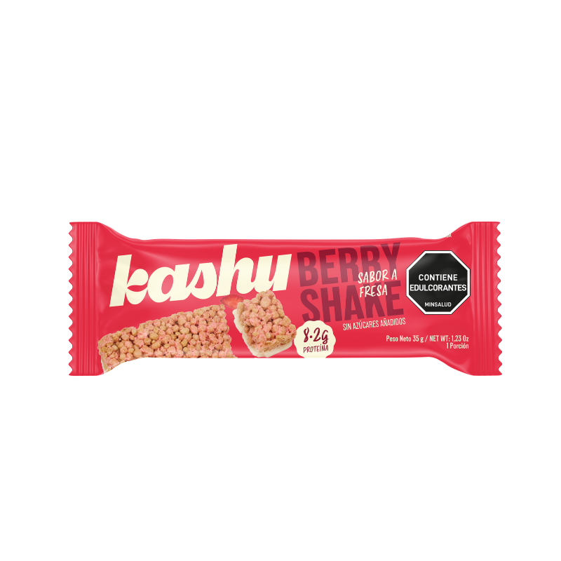 BARRA KASHU*35g CEREAL FRESA