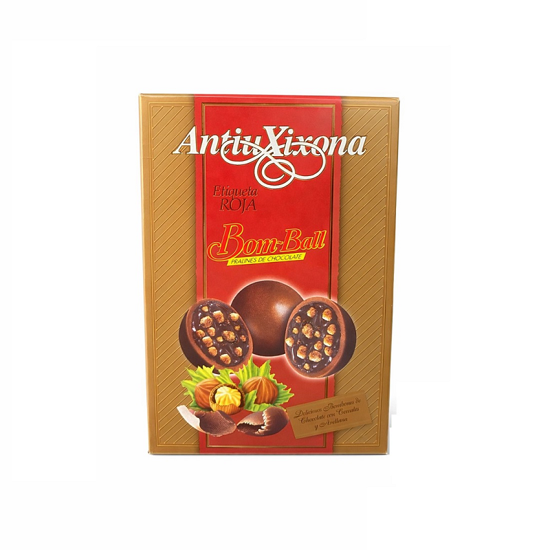 CHOCOLATE ANTIUXIXONA*150g BOM-BALL PRALINES