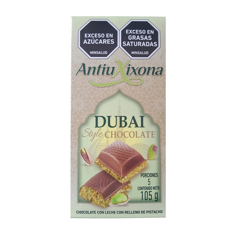 CHOCOLATE ANTIUXIXONA*105g DUBAI