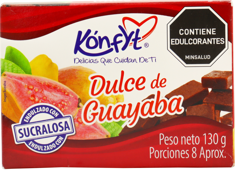 Dulce Konfyt Bocadillo Guayaba Sin Azúcar*130G