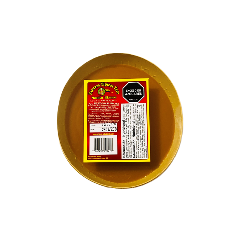 Dulce Ricurastipicas*440G Manjar Blanco Original