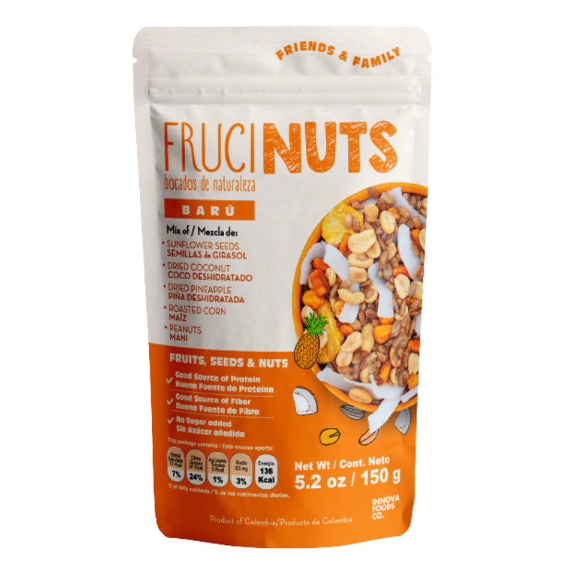 Pasabocas Fruci Mezcla Barú *150G