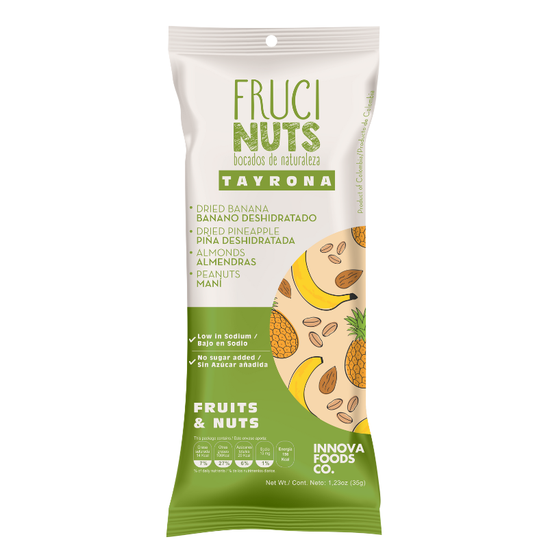 Pasabocas Fruci Mezcla Tayrona *35G