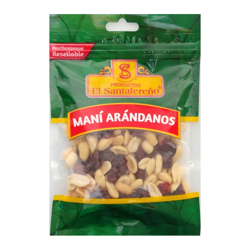 Pasabocas Santafereño Maní Con Arándanos *100G