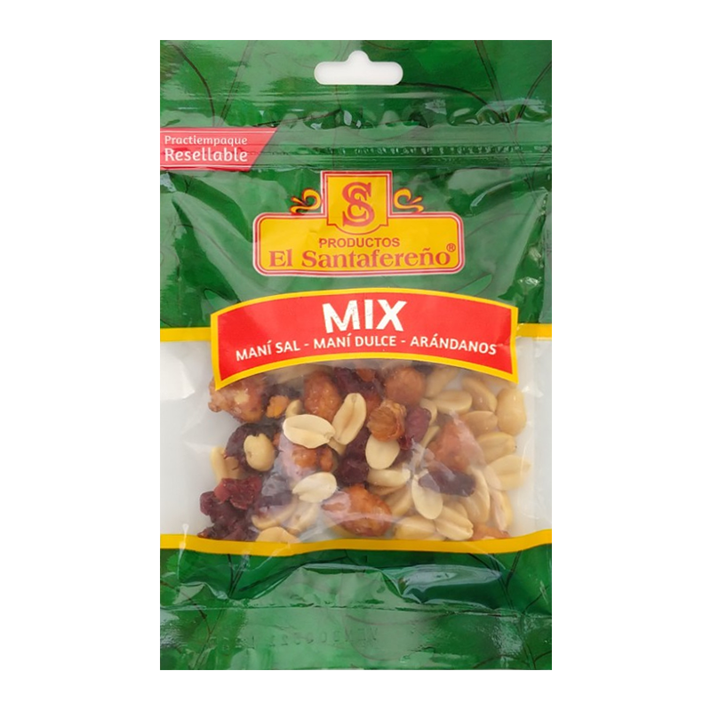 Pasabocas Santafereño Mix Con Arándanos *100G