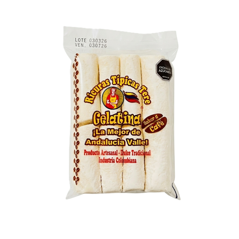 Gelatina Ricuras Tipicas*180G Sabor Cafe