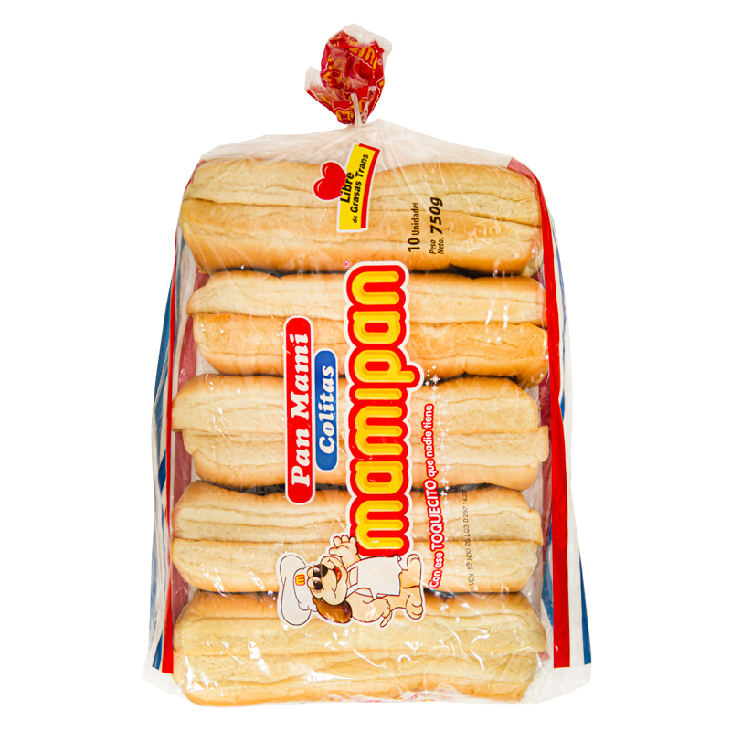 Pan Mamipan Colitas *750G *10Und