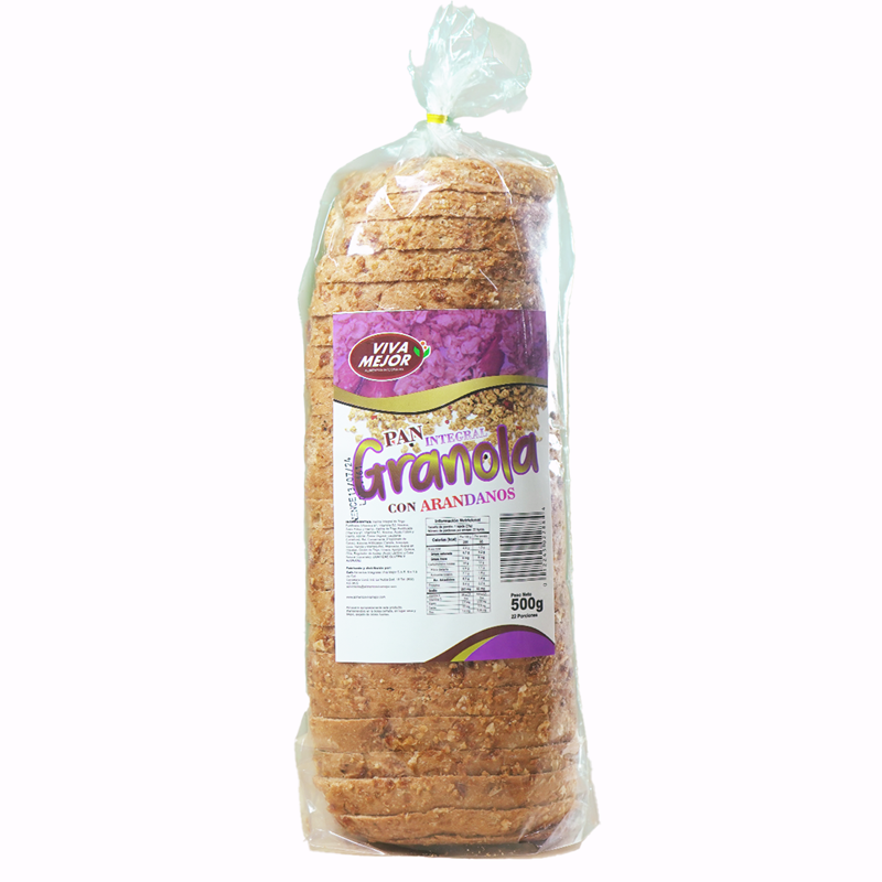 Pan Viva Mejor Granola Y Arándanos *500G