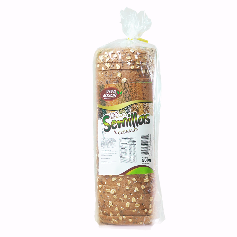Pan Viva Mejor Semillas Y Cereales *500G