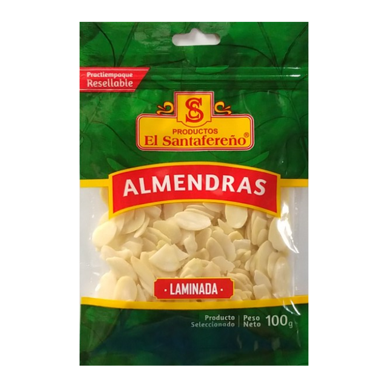 Almendra Laminada Santafereño *100G
