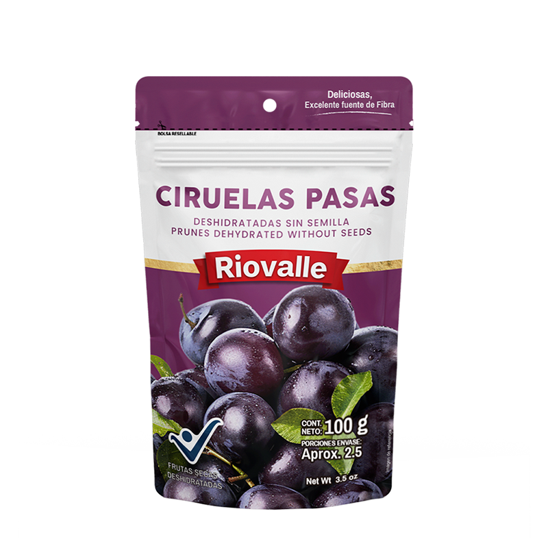 Ciruela Pasa Riovalle Sin Semilla *100G