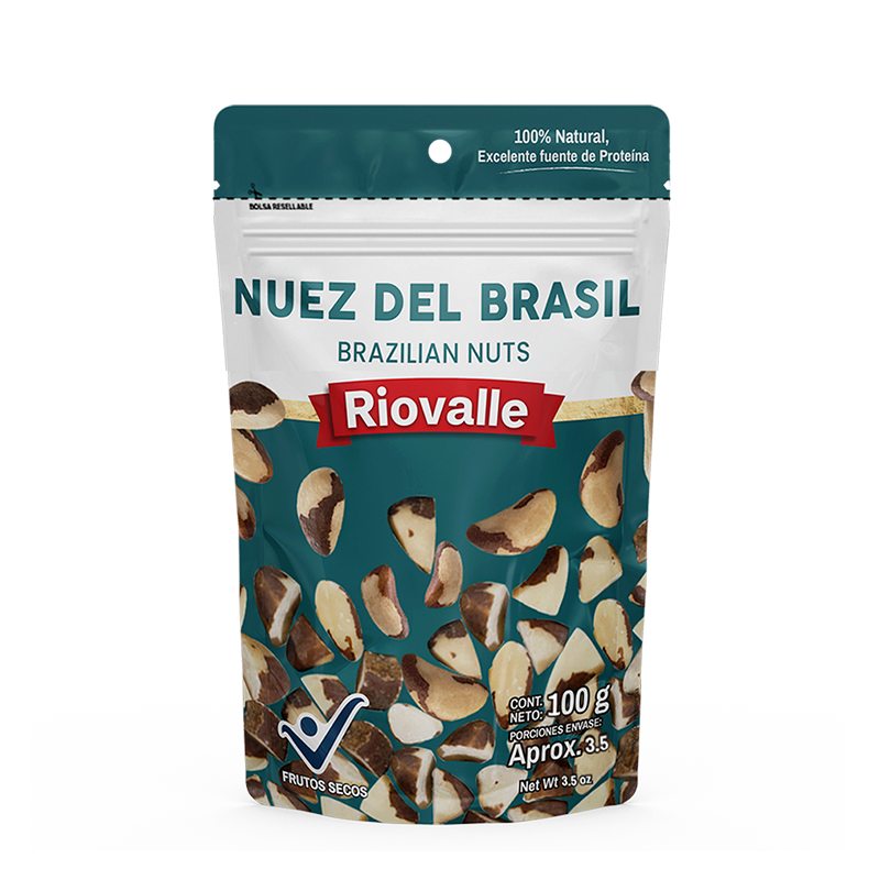 Nuez Riovalle Del Brasil*100G