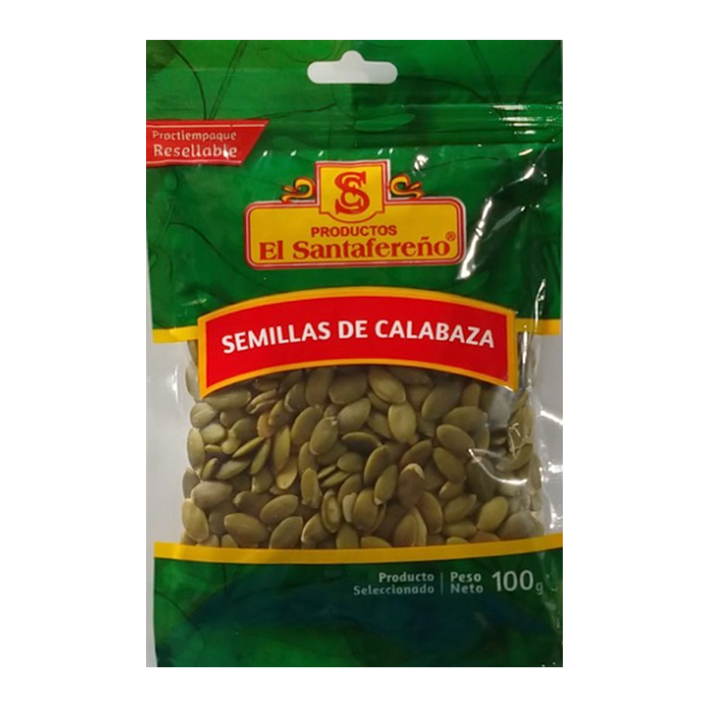 Semilla De Calabaza Santafereño *100G