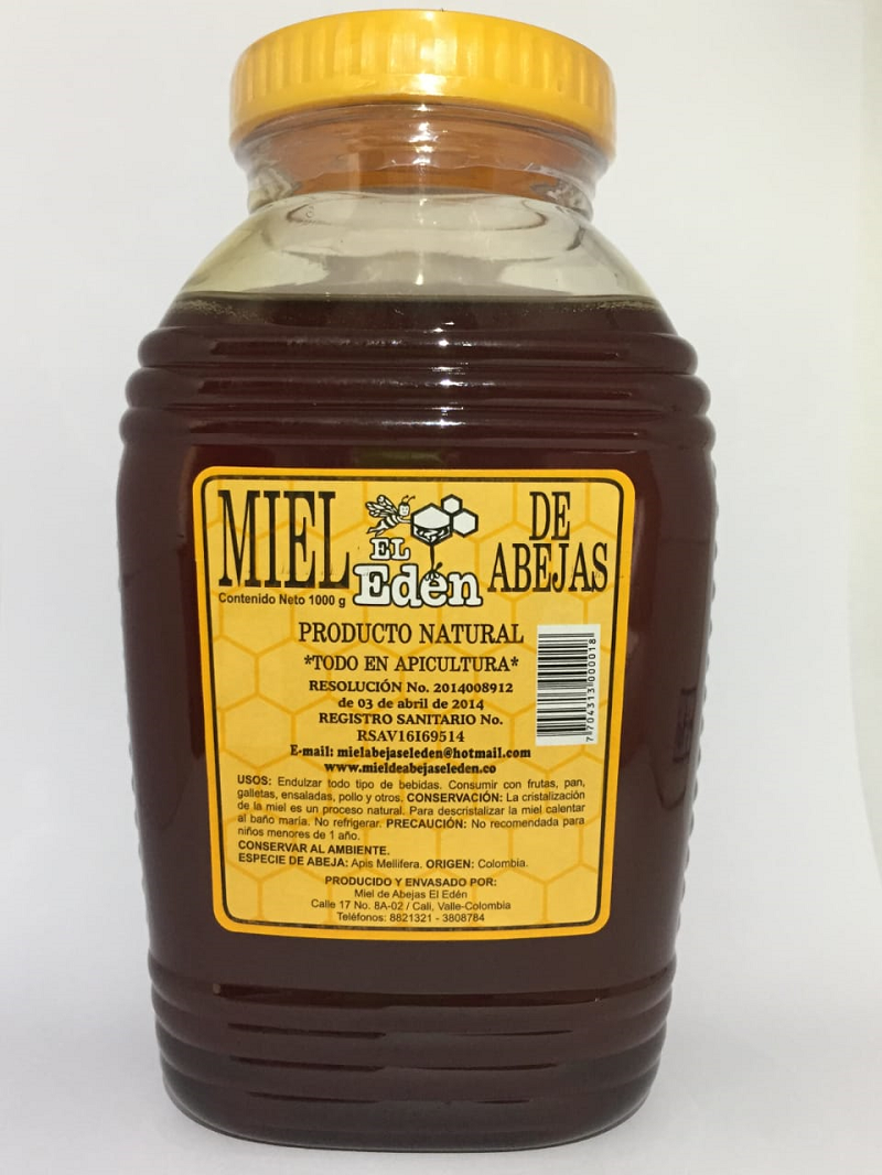 Miel Abeja Eden*1000G Botella
