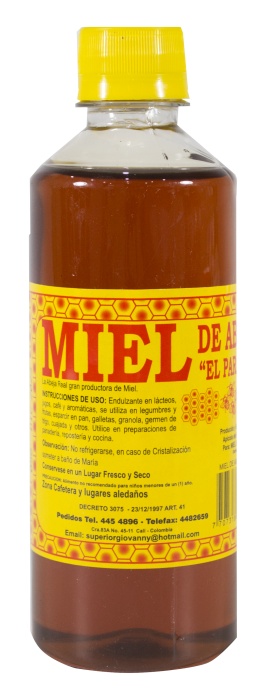Miel Abeja Paraiso*500G Chupo