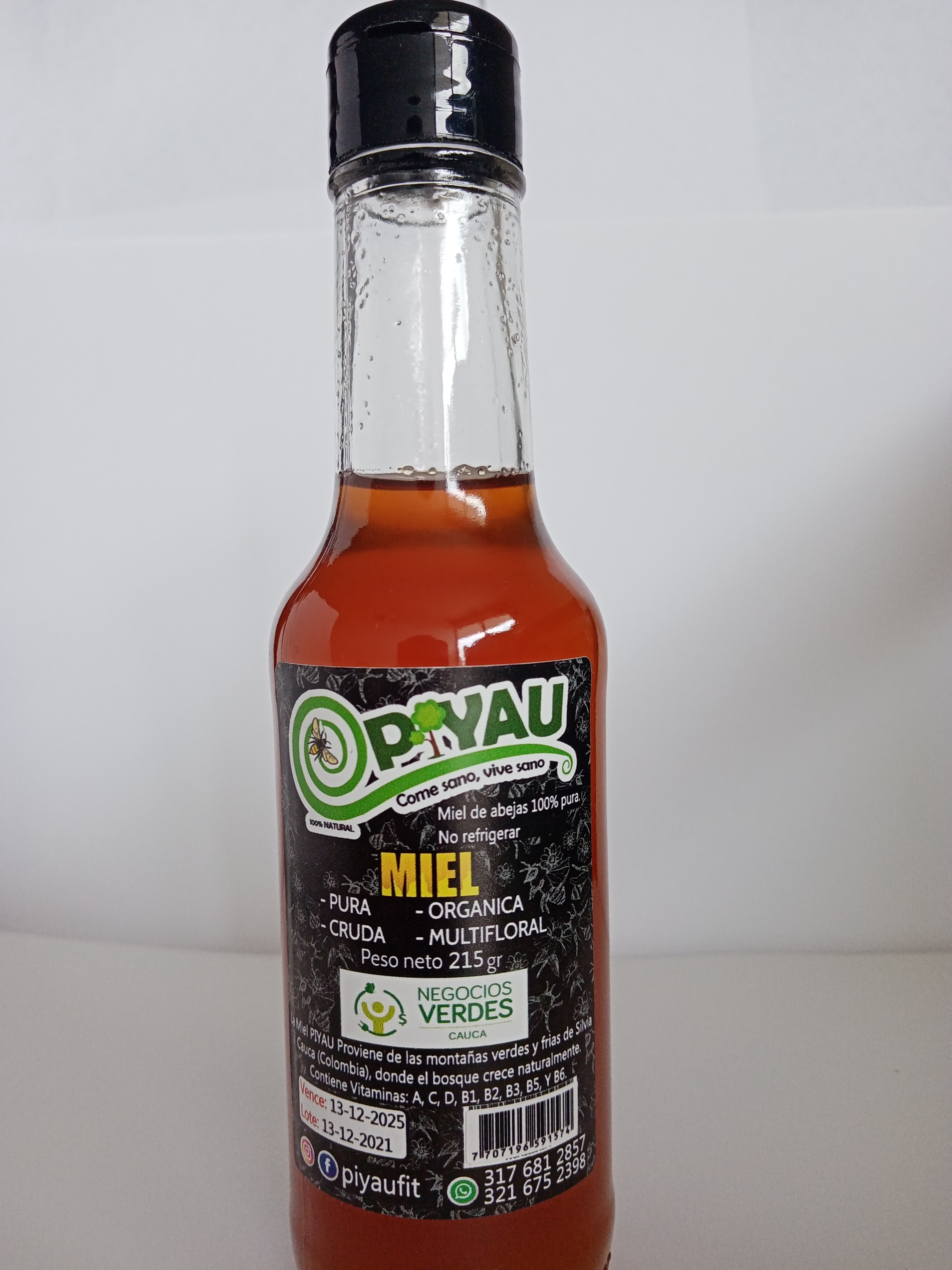 Miel Piyau Tradicional *215G
